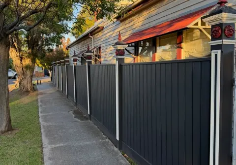 Victorian fence restored, Northcote: photo 4 of 4