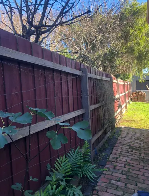 37 metres of new timber fencing: photo 1 of 4