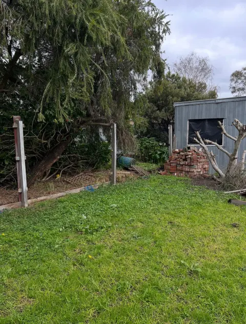 37 metres of new timber fencing: photo 2 of 4