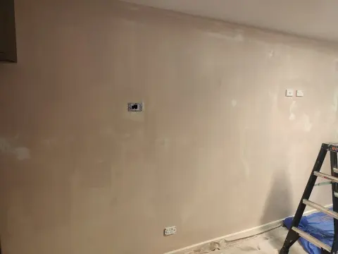 Two walls prepped and repainted: photo 1 of 4
